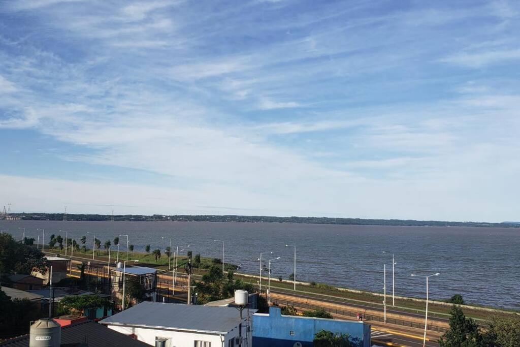 Ferienwohnung Hermoso Departamento Con Vista Al Rio Y Parrilla Posadas Exterior foto